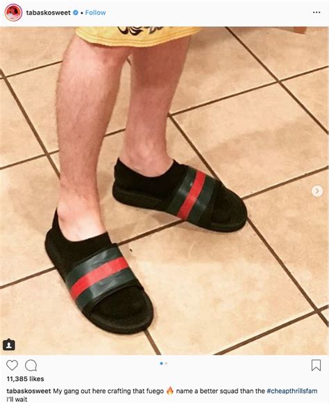 tabasko sweet gucci slides|D.I.Y. Gucci Flip Flops .